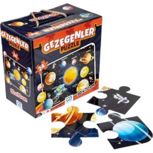 Ca Games 24 Parça Gezegenler Maxi Boy Eğitici Puzzle - 5026