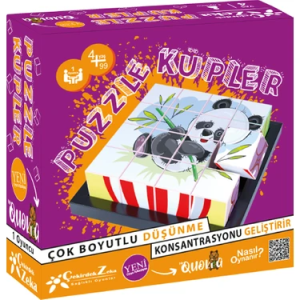 Çekirdek Zeka Puzzle Küpler Konsantrasyon Oyunu