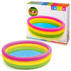 Intex Sunset Yumuşak Tabanlı Çocuk Havuzu
