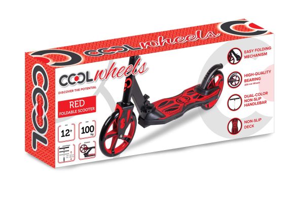 Cool Wheels 12+ Yaş Katlanır 2 Tekerlekli Scooter - Görsel 2