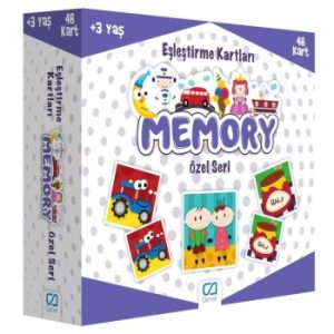 Ca Games 2'li Eğitici Puzzle ve Memory Set Eşleştirme Oyunu