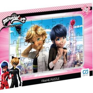 Mıraculous Frame Puzzle 35 Parça